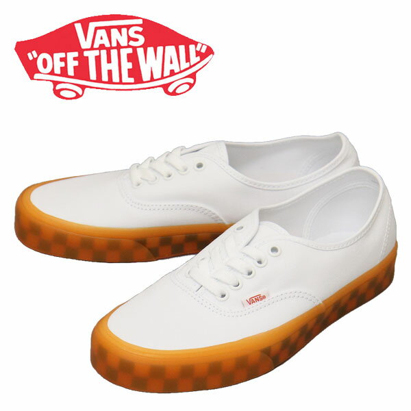 K戵X VANS (@Y oY) VN0A5KRDAVE Authentic I[ZeBbN Xj[J[ (Translucent) True White x Orange Sunrise VN450