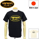 K戵X VANSON (o\) OVAL T-SHIRT I[o TVc { S2F