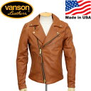 K戵X VANSON (o\) C2 CUSTOM2 UNISEX(C2JX^2) _uC_[X U[WPbg ʒ^CgtBbg TAN(^)