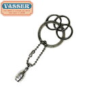 正規取扱店 VASSER（バッサー） Love Beer Drunker Key Chain(ラブビアードランカーキーチェーン)SILVER