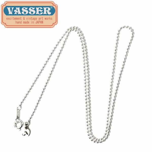 K戵X VASSERiobT[j V-Tag Ball Chain 1.5mm(V^O{[`F[ 1.5mm)45cmA50cm