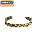 正規取扱店 VASSER(バッサー)Vintage Woven Bangle Brass(ヴィンテージウーブンバングルブラス)