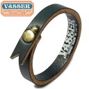 正規取扱店 VASSER(バッサー)Hat Boy Leather Bracelet Navy(ハットボーイレザーブレスレットネイビー)(4)
