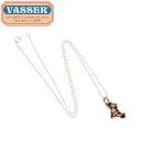 正規取扱店 VASSER(バッサー) Biker Boot Pendant Copper w/Silver Ball Chain(バイカーブーツペンダント コッパー)(4)