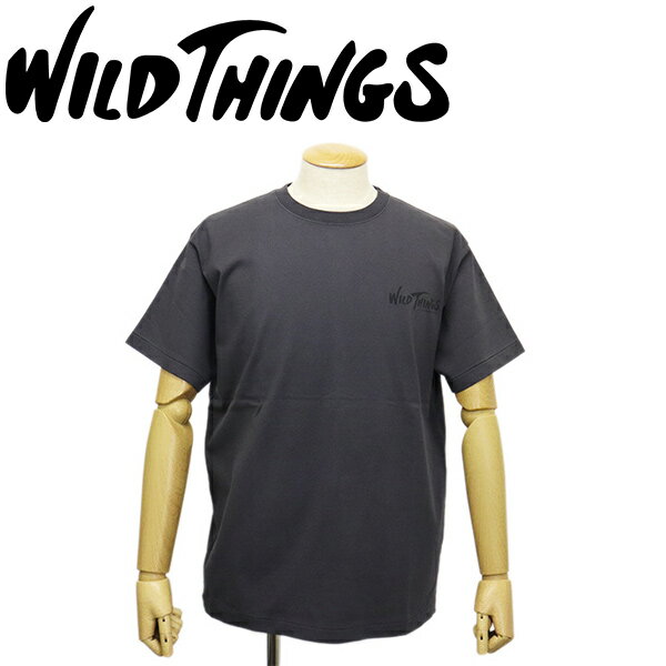 Rakuten - 正規取扱店 WILD THINGS (ワイルドシングス) WT261-34-Q2 WILDERNESS GEAR S/S TEE 半袖Tシャツ CHARCOAL WT004