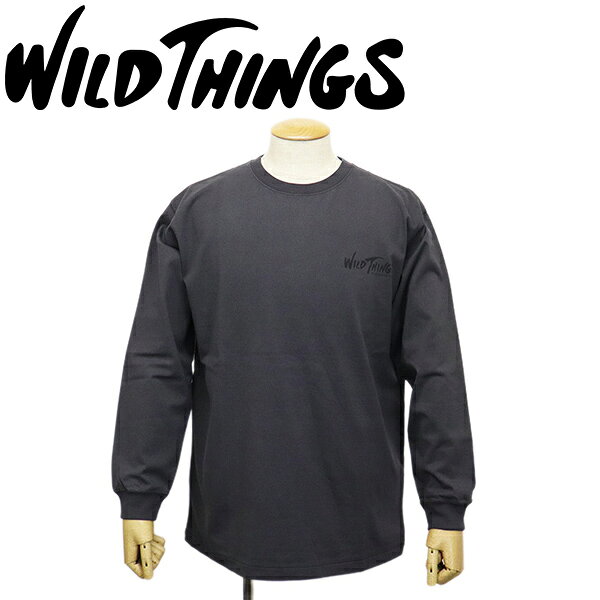Rakuten - 正規取扱店 WILD THINGS (ワイルドシングス) WT261-35-Q1 WILDERNESS GEAR L/S TEE 長袖Tシャツ CHARCOAL WT003