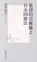 集英社新書　0128集団的自衛権と日本国憲法／浅井基文【RCP1209mara】