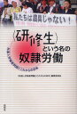 〈研修生〉という名の奴隷労働 外国人労働者問題とこれからの日本/「外国人労働者問題とこれからの日本」編集【3000円以上送料無料】