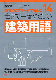 世界で一番やさしい建築用語 6000のワードで学ぶ 〔世界で一番やさしい建築シリーズ〕 14【3000円以上送料無料】