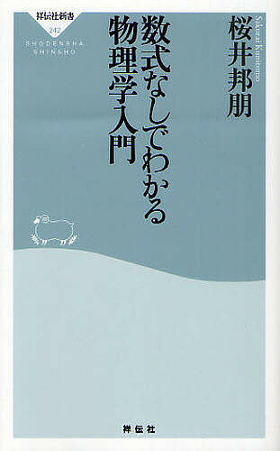 数式なしでわかる物理学入門／桜井邦朋【3000円以上送料無料】