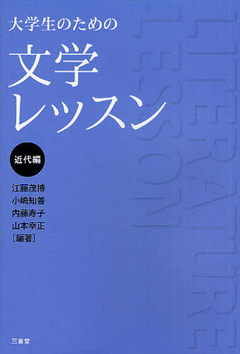 大学生のための文学レッスン 近代編／江藤茂博／小嶋知善／内藤寿子【3000円以上送料無料】