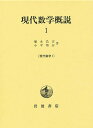 現代数学概説 1/彌永昌吉/小平邦彦【3000円以上送料無料】