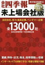 会社四季報未上場会社版2024年版 2023年10月号 【別冊東洋経済増】【雑誌】【3000円以上送料無料】