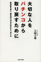 著者大崎大地(著)出版社かざひの文庫発売日2014年03月ISBN9784884698027ページ数223Pキーワードたいせつなひとおぱちんこからとりもどす タイセツナヒトオパチンコカラトリモドス おおさき だいち オオサキ ダイチ9784884698027内容紹介パチンコ依存症（推定270万人）という恐ろしい病とその克服方法。多くの人を立ち直らせた7つのステップを公開。ギャンブル容認思想と自己責任論が依存症患者の治療を遅らせている！※本データはこの商品が発売された時点の情報です。目次序章 パチンコがもたらす悲劇/第1章 パチンコ依存症とは/第2章 パチンコが量産する害悪/第3章 パチンコ依存症の克服方法/第4章 克服の注意点と克服後の注意点/第5章 パチンコを取りまく闇/終章 パチンコ撲滅のために