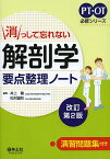 消っして忘れない解剖学要点整理ノート／井上馨／松村譲児【3000円以上送料無料】