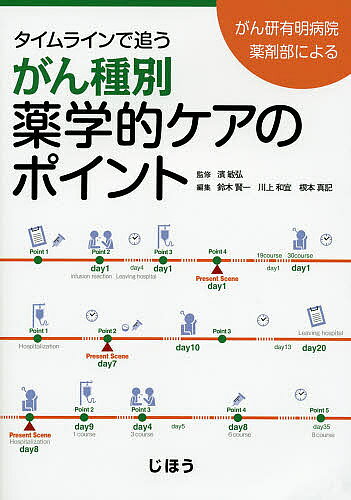 【3千円以上送料無料】タイムラインで追うがん種別薬学的ケアのポイント がん研有明病院薬剤部による／濱敏弘／鈴木賢一／川上和宜