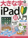 大きな字でわかりやすいiPad超入門/リンクアップ【3000円以上送料無料】