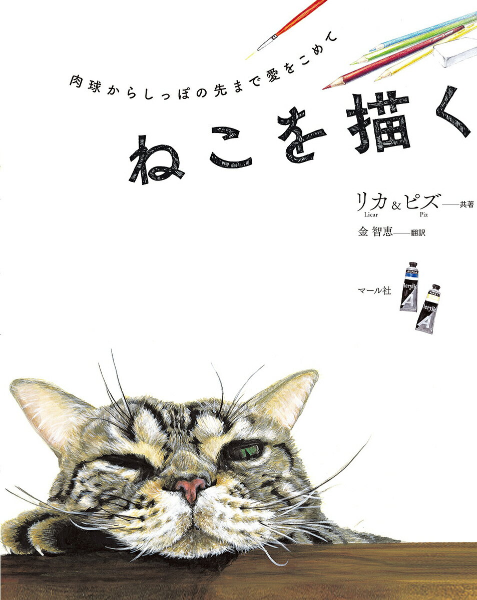 ねこを描く 肉球からしっぽの先まで愛をこめて／リカ／ピズ／金智恵【3000円以上送料無料】