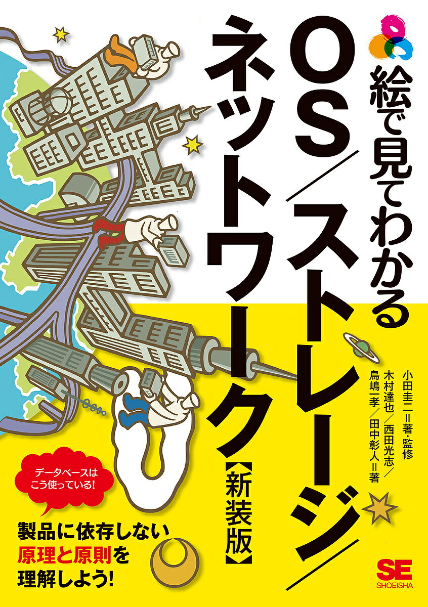 著者小田圭二(著) ・監修木村達也(著) 西田光志(著)出版社翔泳社発売日2019年09月ISBN9784798158488ページ数311Pキーワードえでみてわかるおーえすすとれーじねつとわーく エデミテワカルオーエスストレージネツトワーク おだ けいじ きむら たつや オダ ケイジ キムラ タツヤ9784798158488内容紹介データベースはこう使っている！製品に依存しない「原理／原則」を理解しよう！ロングセラー『絵で見てわかるOS／ストレージ／ネットワーク』の新装版です。企業システムにおけるOS／ストレージ／ネットワークという重要なITインフラ技術について、絵（図）を多用してわかりやすく説明します。次のような幅広い読者の方々に読んでいただける内容となっています。●データベース管理者経験1〜5年目の若手エンジニア●アプリケーション開発経験1〜5年目の若手エンジニア●OS／ストレージ／ネットワーク管理を初めて行なうエンジニア●アプリケーションやデータベースがOS／ストレージ／ネットワークをどのように使っているのかを振り返りたい、アプリケーションやデータベース担当のベテランエンジニア本書の特徴は、データベースにおけるデータのI/O（入出力）、ハードディスクやメモリの役割／動作に重点を置き、抽象的な技術概念を可視化している点です。図と解説で難解なインフラ技術を俯瞰でき、実際の業務システム開発や保守運用にも活かせるノウハウも満載です。新装版では、クラウドや仮想化の追補など全体的な内容の最新化を行なっています。第1部〜第3部では、できる限り個々のDBMS製品に依存しない内容を解説。APPENDIXでは、解説した内容がOracleデータベースの場合はどのようになるのか、ポイントになる部分を取り上げます。【本書の構成】■第1部 OS——プロセス／メモリの制御からパフォーマンス情報の見方まで 第1章 DBサーバーにおけるOSの役割 第2章 システムの動きがよくわかる超メモリ入門 第3章 より深く理解するための上級者向けOS内部講座■第2部 ストレージ——DBMSから見たストレージ技術の基礎と活用 第4章 アーキテクチャから学ぶストレージの基本と使い方 第5章 ディスクを考慮した設計とパフォーマンス分析■第3部 ネットワーク——利用する側が知っておくべき通信の知識 第6章 ネットワーク基礎の基礎——通信の仕組みと待ち行列 第7章 システムの性能にも影響するネットワーク通信の仕組みと理論 第8章 現場で生かせる性能問題解決とトラブルシューティングの王道■APPENDIX OracleデータベースはOS／ストレージ／ネットワークをこう使っている★システム開発における基盤技術の仕組みや全体像が知りたいという方は、同シリーズ『絵で見てわかるITインフラの仕組み 新装版』がおすすめです。こちらでは、アーキテクチャ、ネットワーク、サーバー、プロセス、要素技術といったITインフラ技術について解説しています。※本データはこの商品が発売された時点の情報です。目次第1部 OS—プロセス／メモリの制御からパフォーマンス情報の見方まで（DBサーバーにおけるOSの役割/システムの動きがよくわかる超メモリ入門/より深く理解するための上級者向けOS内部講座）/第2部 ストレージ—DBMSから見たストレージ技術の基礎と活用（アーキテクチャから学ぶストレージの基本と使い方/ディスクを考慮した設計とパフォーマンス分析）/第3部 ネットワーク—利用する側が知っておくべき通信の知識（ネットワーク基礎の基礎—通信の仕組みと待ち行列/システムの性能にも影響するネットワーク通信の仕組みと理論/現場で生かせる性能問題解決とトラブルシューティングの王道）/APPENDIX OracleデータベースはOS／ストレージ／ネットワークをこう使っている