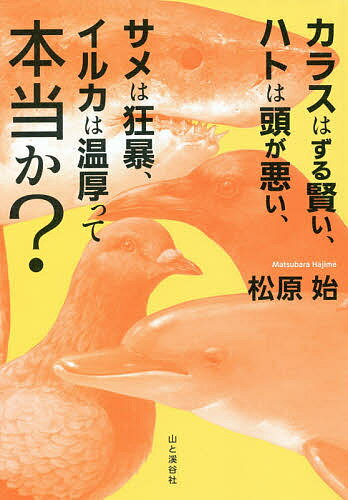 カラスはずる賢い、ハトは頭が悪い、サメは狂暴、イルカは温厚って本当か?／松原始【3000円以上送料無料】