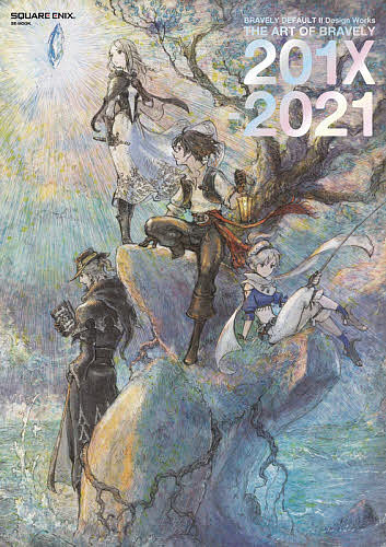 BRAVELY DEFAULT 2 Design Works THE ART OF BRAVELY 201X-2021【3000円以上送料無料】