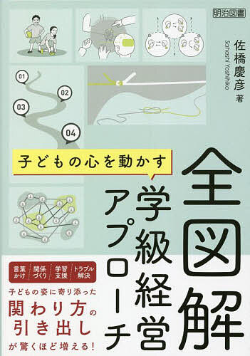 全図解子どもの心を動かす学級経営アプローチ／佐橋慶彦【3000円以上送料無料】