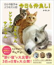 今日も仲良し!ユキちゃんレンちゃんサンちゃん まるで親子のような犬と猫/かもしか【3000円以上送料無料】