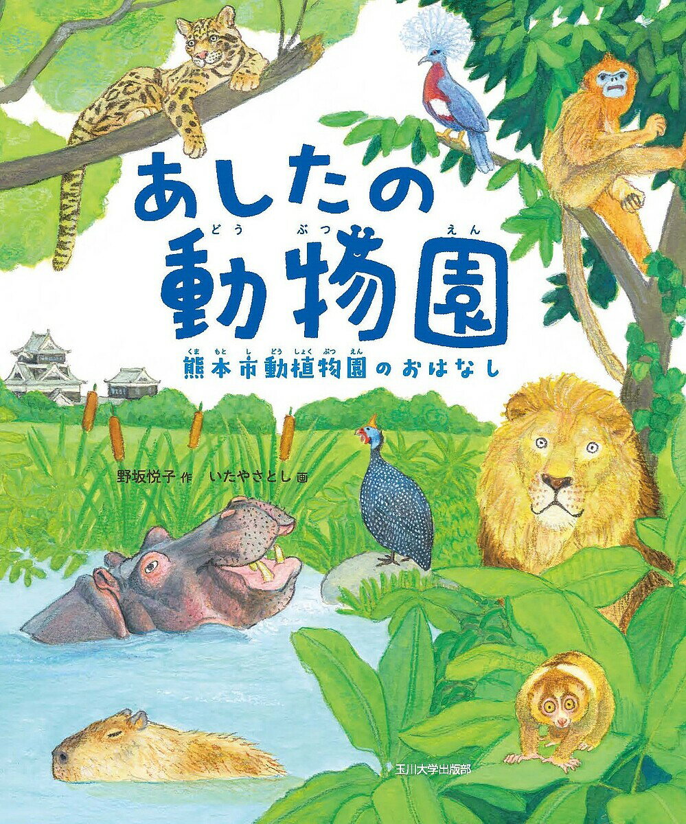 あしたの動物園 熊本市動植物園のおはなし／野坂悦子／いたやさとし【3000円以上送料無料】