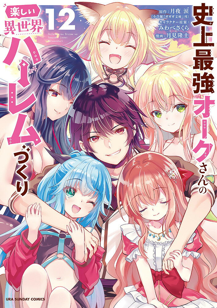 史上最強オークさんの楽しい異世界ハーレムづくり 12／月夜涙／みわべさくらキャラクター原案月見隆士【3000円以上送料無料】