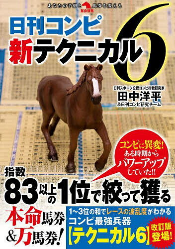 日刊コンピ新テクニカル6／田中洋平／日刊コンピ研究チーム【3000円以上送料無料】