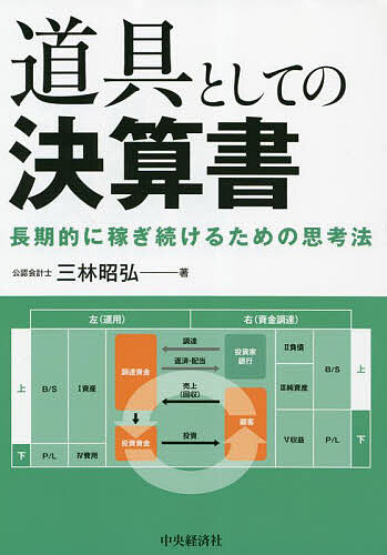 道具としての決算書 長期的に稼ぎ続けるための思考法／三林昭弘【3000円以上送料無料】