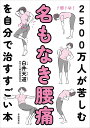 2500万人が苦しむ名もなき腰痛を自分で治すすごい本/白井天道【3000円以上送料無料】