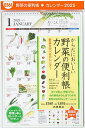 からだにおいしい野菜の便利帳カレンダーA3サイズ野菜の便利帳カレンダー 2025年1月始まり E561【3000円以上送料無料】