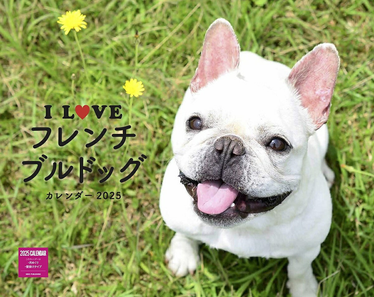 カレンダー’25 I LOVEフレンチブ【3000円以上送料無料】