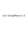 Let’sStudyPhonics 2【3000円以上送料無料】