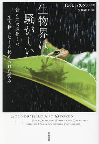 生物界は騒がしい 音と共に進化した、生き物とヒトの秘められた営み／D．G．ハスケル／屋代通子【3000円以上送料無料】