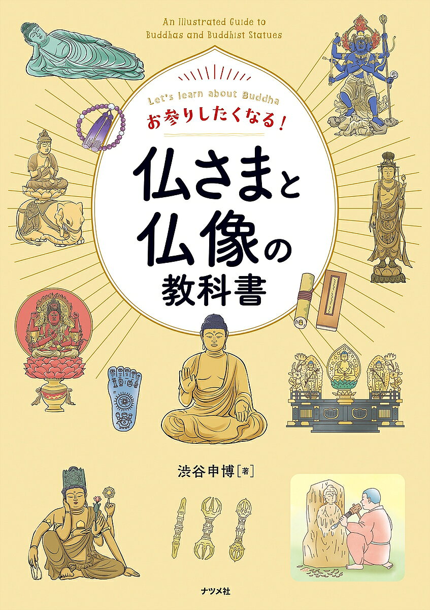 ※商品画像はイメージや仮デザインが含まれている場合があります。帯の有無など実際と異なる場合があります。著者渋谷申博(著)出版社ナツメ社発売日2025年06月ISBN9784816377341ページ数223Pキーワードおまいりしたくなるほとけさまとぶつぞうの オマイリシタクナルホトケサマトブツゾウノ しぶや のぶひろ シブヤ ノブヒロ9784816377341内容紹介■仏様の基礎知識をわかりやすく仏様には、いくつもの種類があり、ランクもあります。如来、菩薩、明王、天部です。如来は、悟りを開いた仏様で、薬師如来、阿弥陀如来、大日如来などの種類があります。菩薩は、悟りを求めて修行する者で、観世音菩薩、弥勒菩薩などの種類があります。明王は、霊力に傑出した者で、不動明王、金剛夜叉明王などの種類があります。天部は、インド出身の守護担当です。帝釈天、毘沙門天などの種類があります。それぞれの仏様の特徴と姿、表情、持ち物などをイラストでわかりやすく解説しています。■仏像の見方をわかりやすく仏像の並び方にもルールがあります。多くの場合、三体並ぶ三尊像という形で安置されています。脇にいる仏像は、サポート役になります。また、髪型や手の形、座り方にも意味があります。さらには、持ち物についても、様々な種類、意味があります。仏教を知らない人にもわかりやすいように、イラストで解説しています。■仏様の種類ごとに、詳しく紹介釈迦如来、阿弥陀如来、薬師如来、弥勒菩薩、文殊菩薩、不動明王、孔雀明王、梵天、弁財天、大黒天など、それぞれの仏様が、どういう信仰の対象なのか、本来、どのような役目だったのか、また、どのような姿として描かれているのかを、ビジュアルで紹介しています。■仏教がどのような宗教なのか、お寺はどのような場所なのかも解説仏教がどのように始まり、広まり、日本に伝わってきたか、また、宗派はどのように生まれたかなど、仏教の基礎知識も解説しています。お寺の境内がどのような構造になっているか、参拝の仕方なども紹介しています。【目次】序 章 そもそも「仏像」って何？第1章 日本の仏様と仏像第2章 もっと知りたい仏像のこと第3章 仏教とお寺の基礎知識※本データはこの商品が発売された時点の情報です。目次序章 そもそも「仏像」って何？（「仏様」と「仏像」って何が違うの？/仏像は、いつ、どうして生まれたの？ ほか）/第1章 日本の仏様と仏像（仏像の基礎知識/仏様・仏像図鑑）/第2章 もっと知りたい仏像のこと（仏像の造り方/仏像の歴史）/第3章 仏教とお寺の基礎知識（仏教ってどんな宗教？/釈迦の教えをざっくり教えて！ ほか）