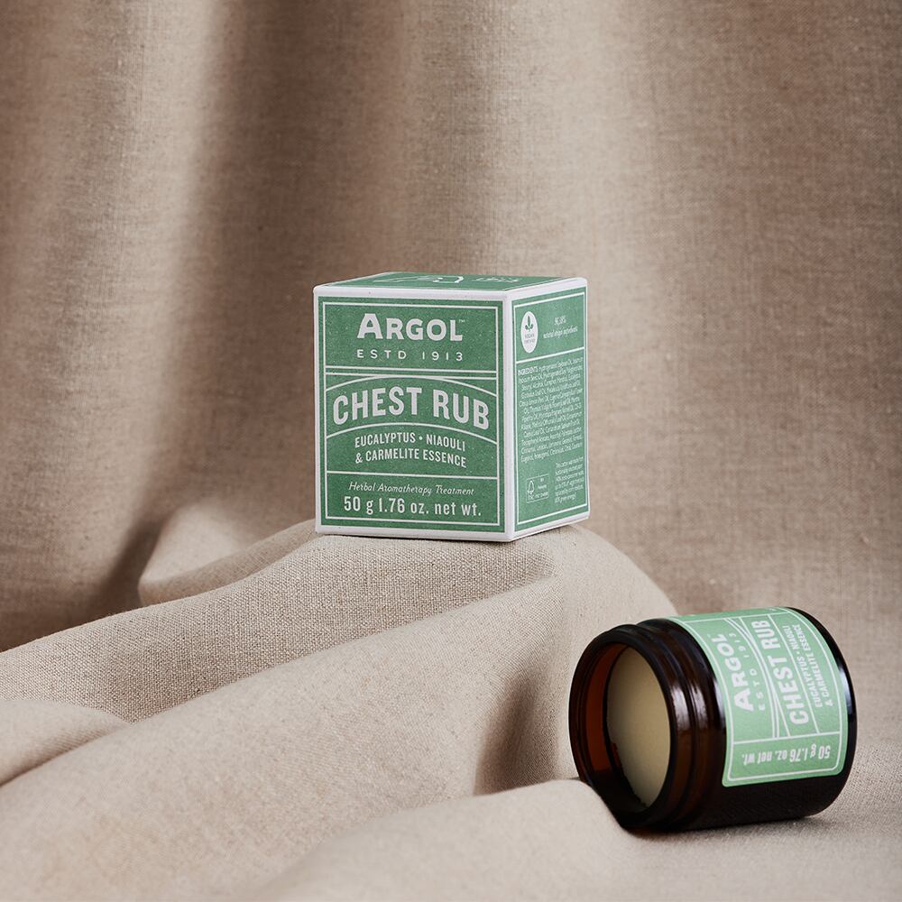 アルゴール チェストラブ 50g　ARGOL ボディクリーム オーガニック 天然ハーブ ユーカリ 鼻づまり緩和 咳緩和 マッサージクリーム 無添加 リラックス ボディクリーム boq-onlineshop-10000433 BOQ ONLINESHOP 楽天市場店 サンプル画像2