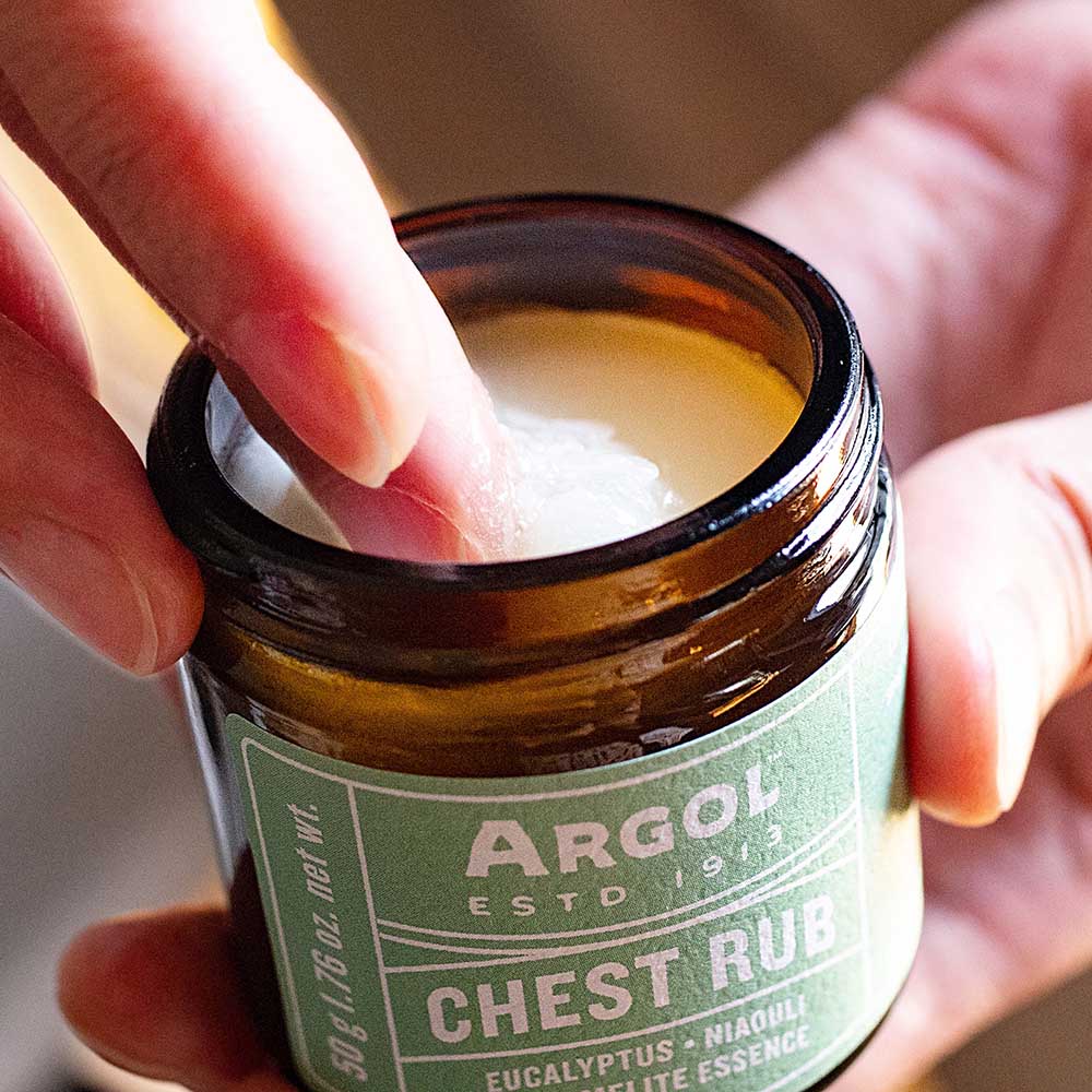 アルゴール チェストラブ 50g　ARGOL ボディクリーム オーガニック 天然ハーブ ユーカリ 鼻づまり緩和 咳緩和 マッサージクリーム 無添加 リラックス ボディクリーム boq-onlineshop-10000433 BOQ ONLINESHOP 楽天市場店 サンプル画像3
