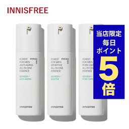 コスメ メンズ（3000円程度） 【発送日の翌日配達】韓国コスメ メンズコスメ イニスフリー innisfree フォレストフォーメン オールインワンスキンケア 100ml 3色 メンズスキンケア 男性化粧品