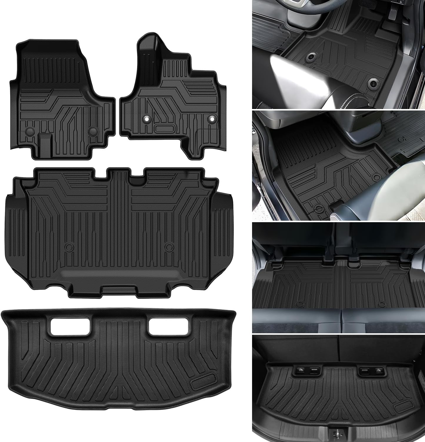 【WeatherTech/ウェザーテック正規輸入元】MERCEDES BENZ（メルセデス ベンツ） GLEクラス W167（2019年6月〜） カーゴライナー/ラゲッジマット（ブラック）