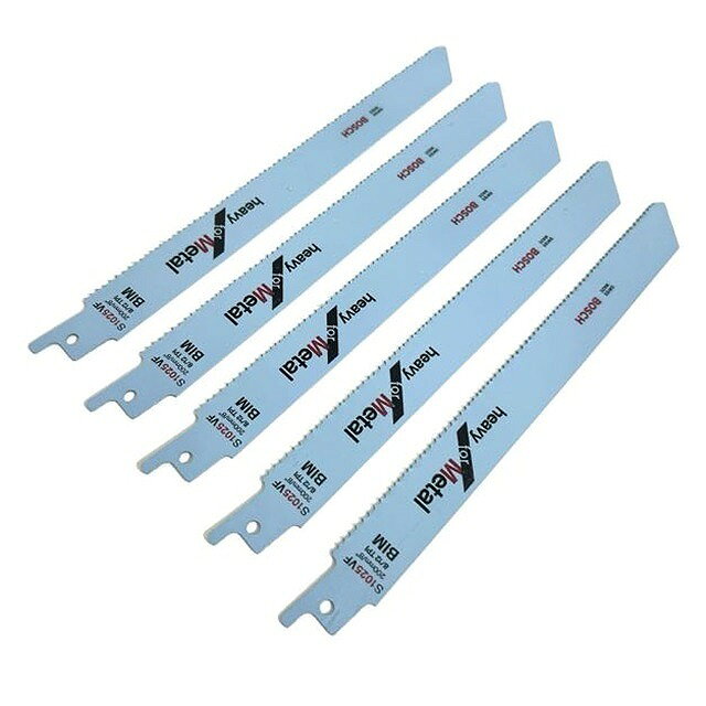 ☆未使用品☆BOSCH ボッシュ セーバーソー替刃5本組 金属用 S1025VF