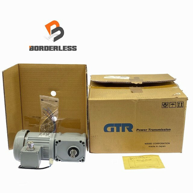 ☆未使用品☆ Nissei Corporation 株式会社ニッセイ 三相 ギアモータ F3FB-18T-5-T010AX 平行軸 無励磁作..