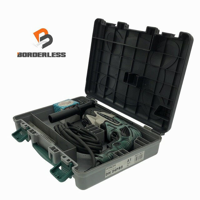 ������ʡ� HITACHI ��Ω���� 100V 24mm ��������ϥ�ޥɥ�� DH24PB3 ����+�ѡ���+������ �ꤢ�� ���� �˺� �Ѥ�/�ϥĥ�/�ϤĤ�114604