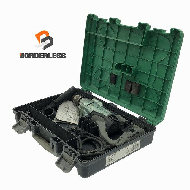 ☆中古品☆HITACHI 日立工機 100V 19mm 振動ドリル DV19V ケース付 コード式 震動ドリル 電気ドリル 電動..