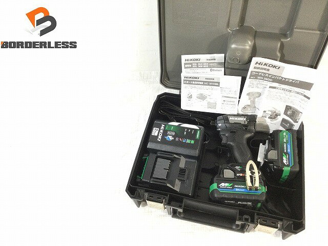 Rakuten - ☆未使用品☆HiKOKI ハイコーキ 36V コードレスインパクトドライバー WH36DD(2XHBSZ) 黒/ストロングブラック フルセット129296