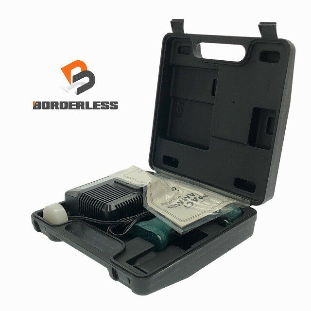 ☆未使用品☆ TOMOSADA 友定建機 4.8V コードレスバイブレーション IH-2S バッテリー1個+充電器+パーツ+..