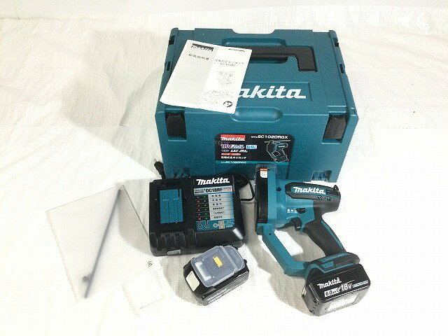 ��̤�����ʡ�makita �ޥ��� 18V ���ż����ͥ����å��� SC102DRGX �Хåƥ꡼2��(18V 6.0Ah) ���Ŵ� �������� ���ͤ����å���124505