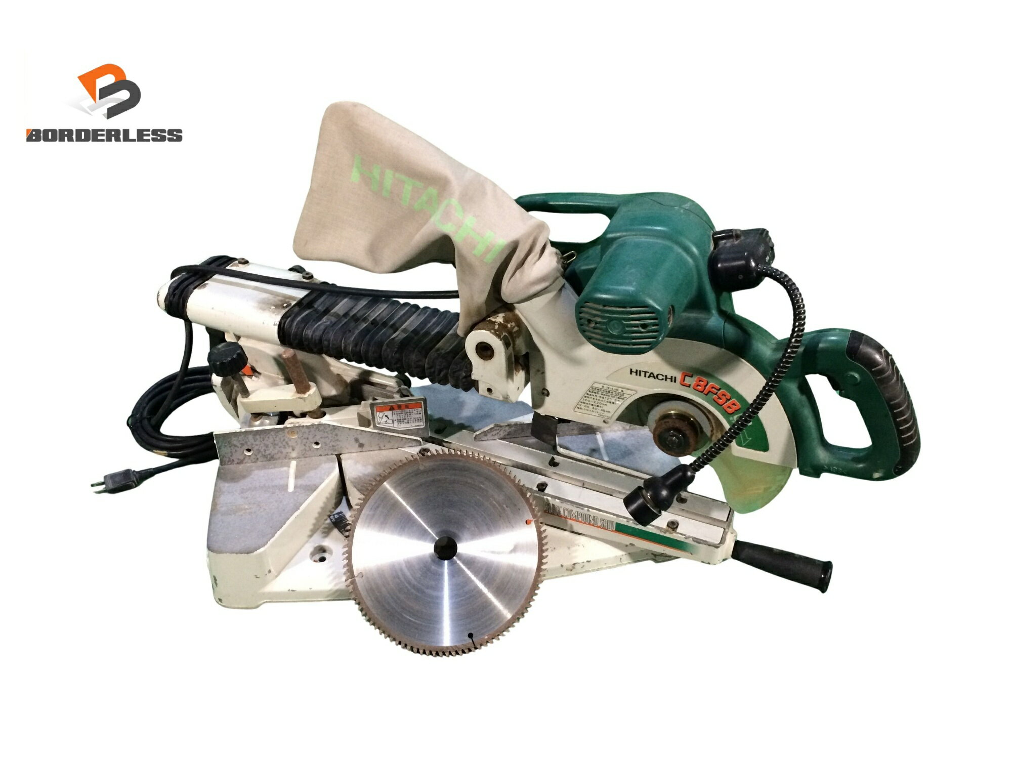 ☆中古品☆HITACHI 日立工機 216mm 卓上スライド丸のこ C8FSB117307