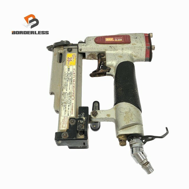 ☆中古品☆MAX マックス 35mm 一般庄/常圧 ピンネイラ TA-235/P35F3 ピン釘打機 ピン釘打ち機 ピンタッカ..